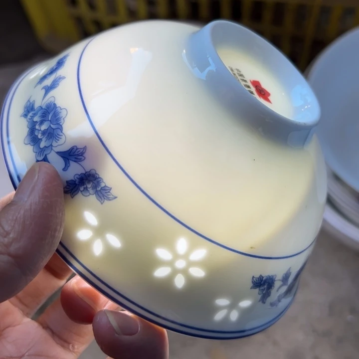 五寸天香翡翠饭碗