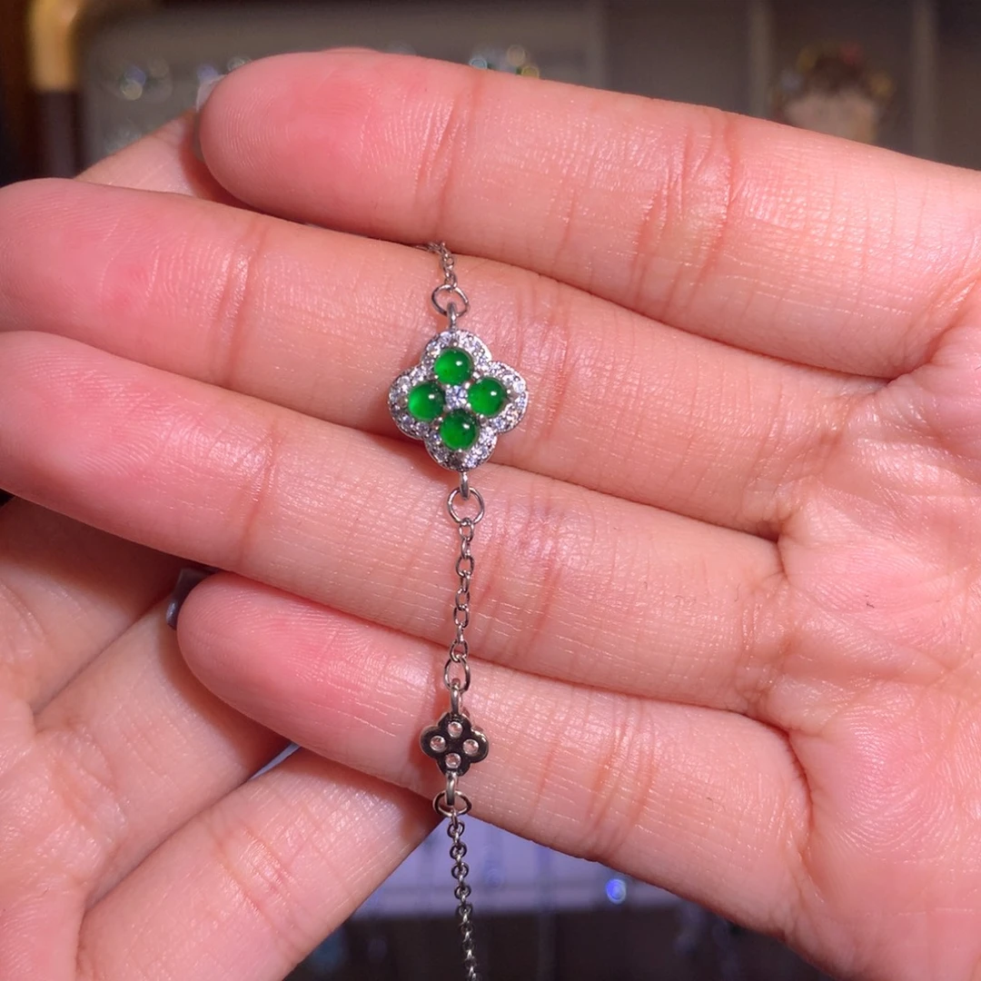 翡翠未镶嵌手链手链