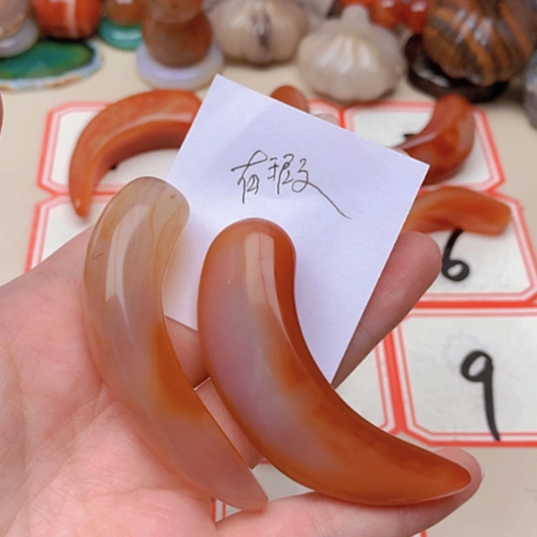 【闪购商品】未镶嵌玛瑙/玉髓珠宝半成品阳*