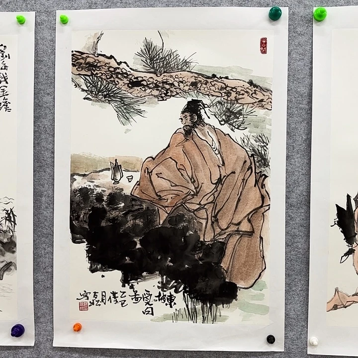 国画花鸟等多种鸟类和鸟类