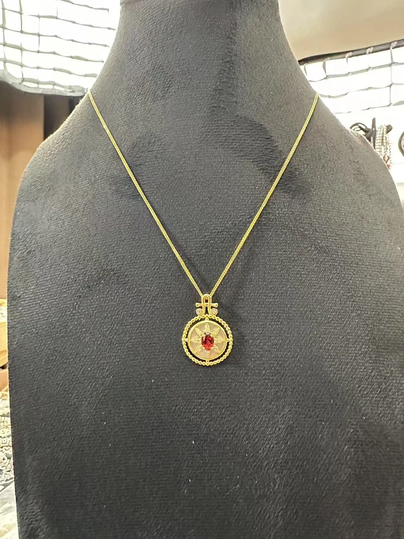 链子925银 （云）太阳花项链一条