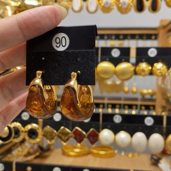 【闪购商品】铜合金合金琉璃新款咖色