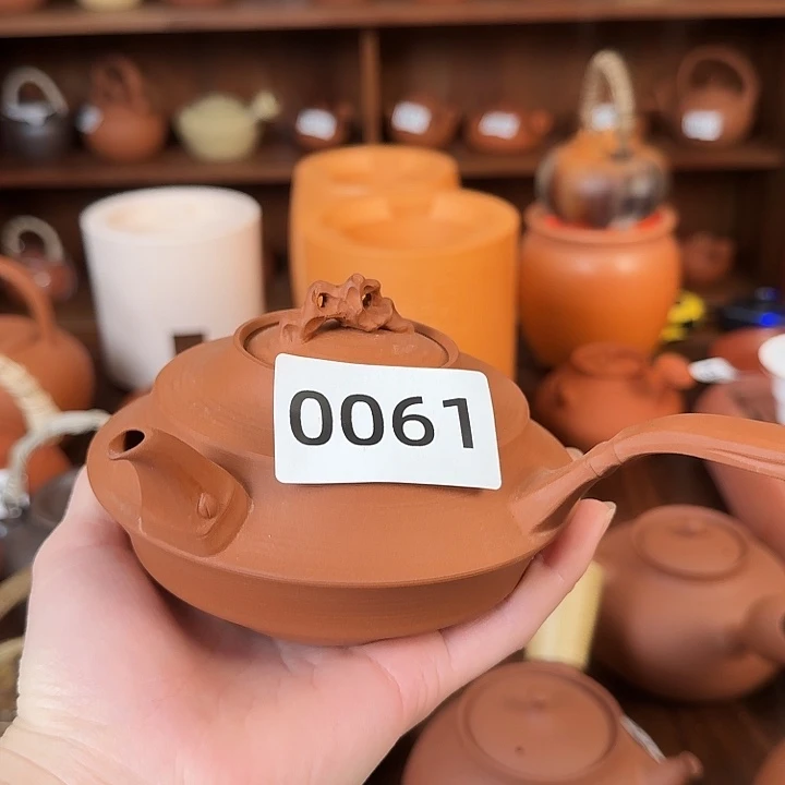 焱***清红泥潮州全手工砂铫壶