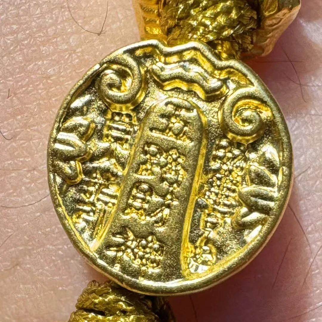 【华林大芮】 足金999 五路财神 配件J103