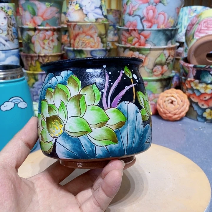 景德镇艺术手绘作品