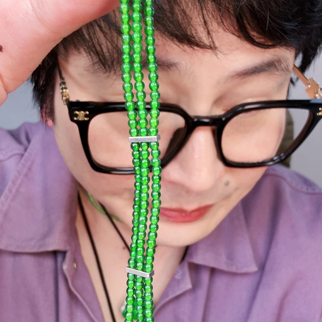 翡翠颈饰未镶嵌一个