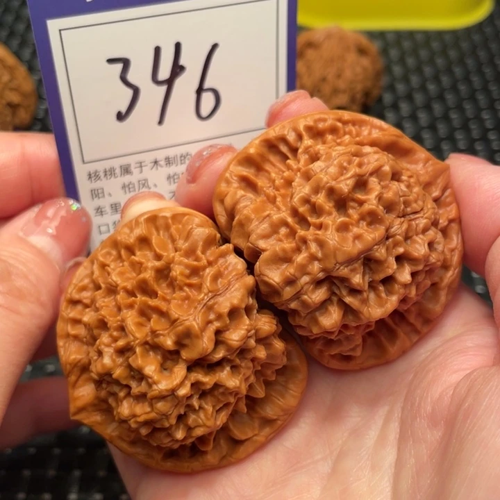 文玩核桃把件49官帽346