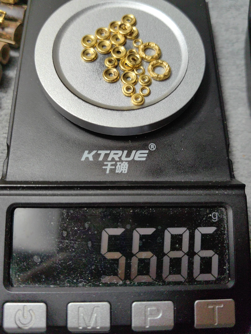 足金999万向轴黄金文玩配饰