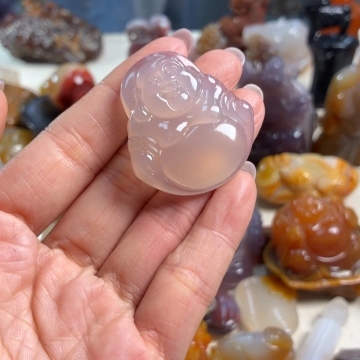 玛瑙/玉髓未镶嵌吊坠(不含链)