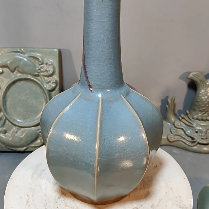 碗老**瓷禹州钧窑全品相陶瓷一个