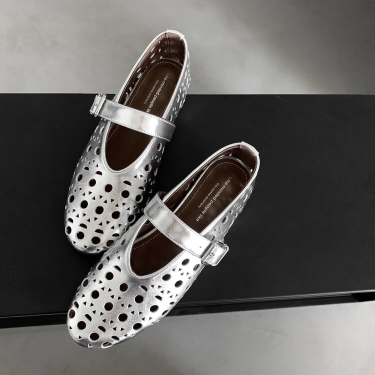 洞洞鞋女款2025新款爆款软底玛丽珍鞋单鞋透气吸汗百搭时尚夏季