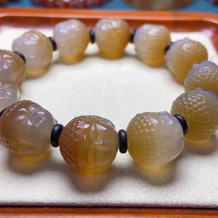 玛瑙/玉髓未镶嵌手串