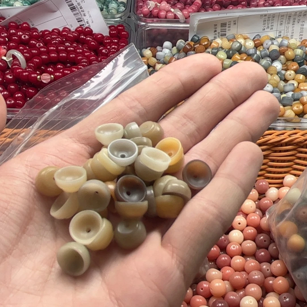 【闪购商品】白玉菩提吊坠c12/50+10颗大肠