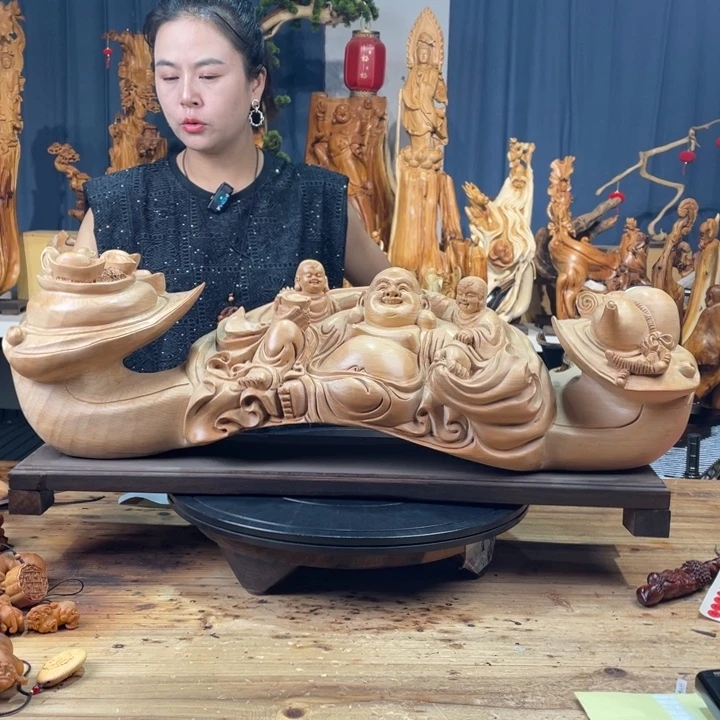 柏木（崖柏）随型摆件