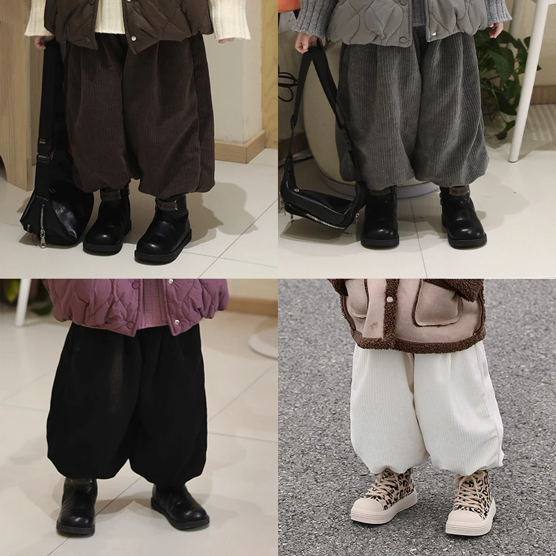 【现货】Jimmy妈童品 一件过冬 冬季加绒加厚夹棉三个版本百搭神裤