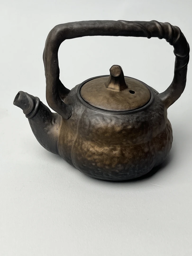 沙金釉提梁壶729