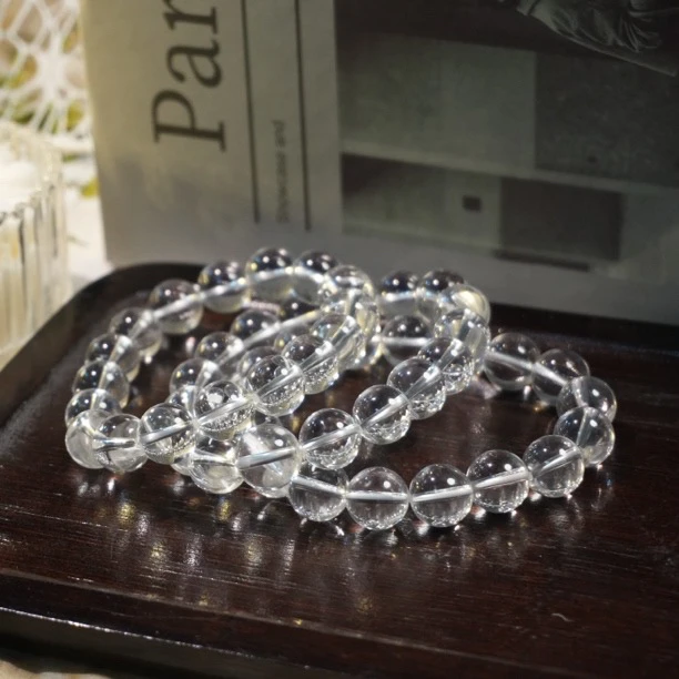 【专属】天然白水晶单圈手链 多样性发一件10mm  580DYM