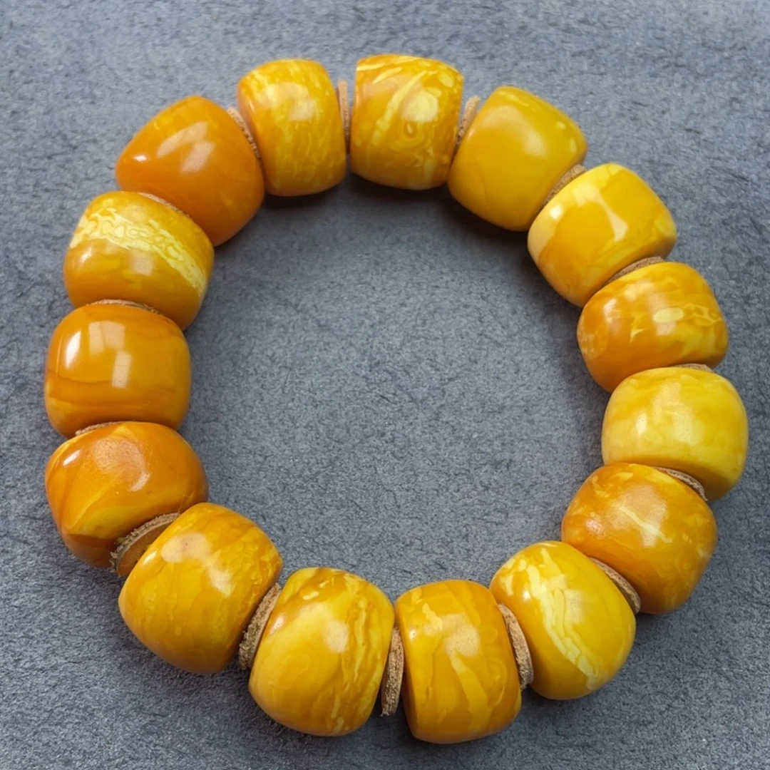 蜜蜡未镶嵌吊坠(不含链)