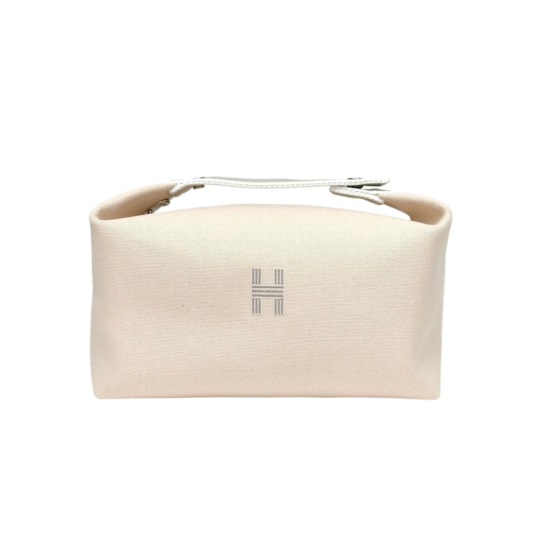 99新 Hermes/爱马仕 汤/P245825858/Bride-a-Brac 饭盒包 银扣