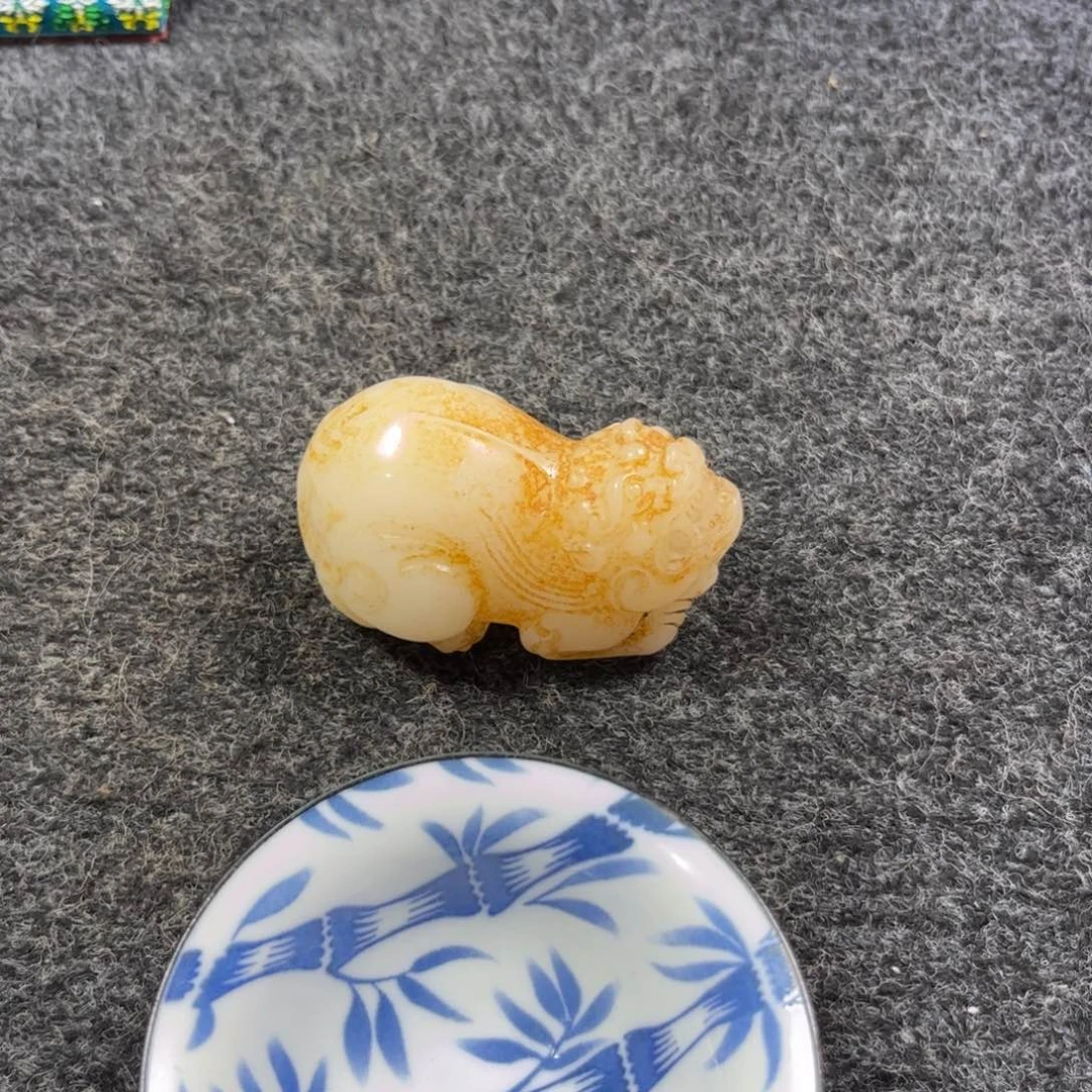 惠***堂瓷片青花手工茶杯
