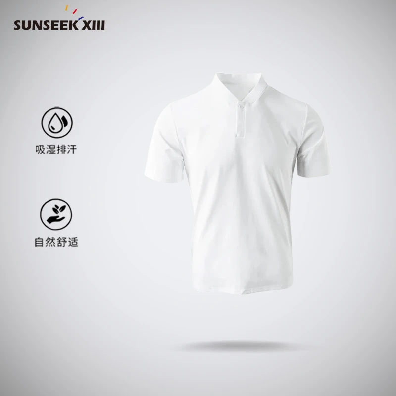 THREE!穿一次就戒不掉！出汗不贴肉！春夏休闲透气吸汗短袖24103