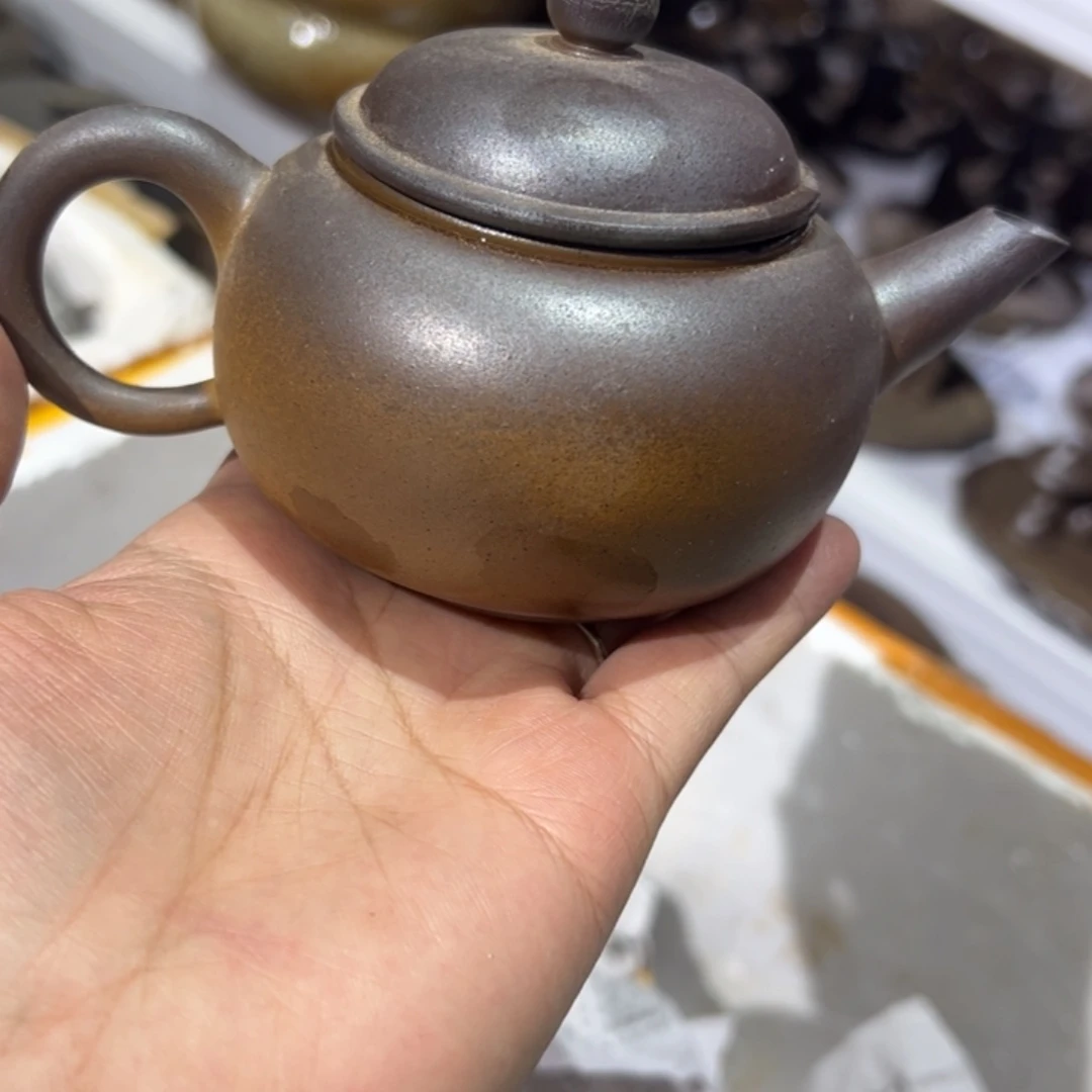 贵台龙窑柴烧茶壶152