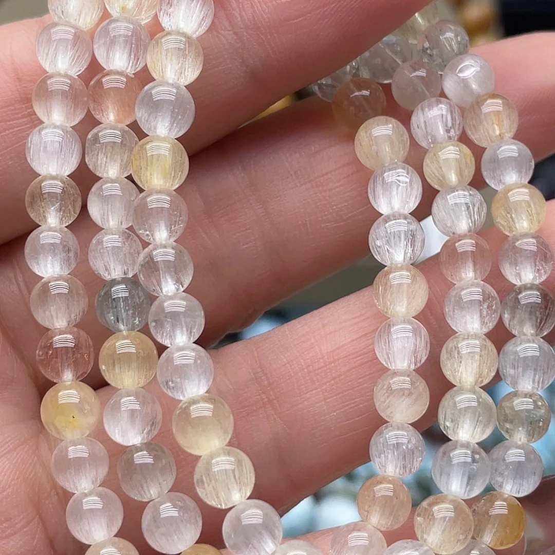 水晶手链未镶嵌天然水晶