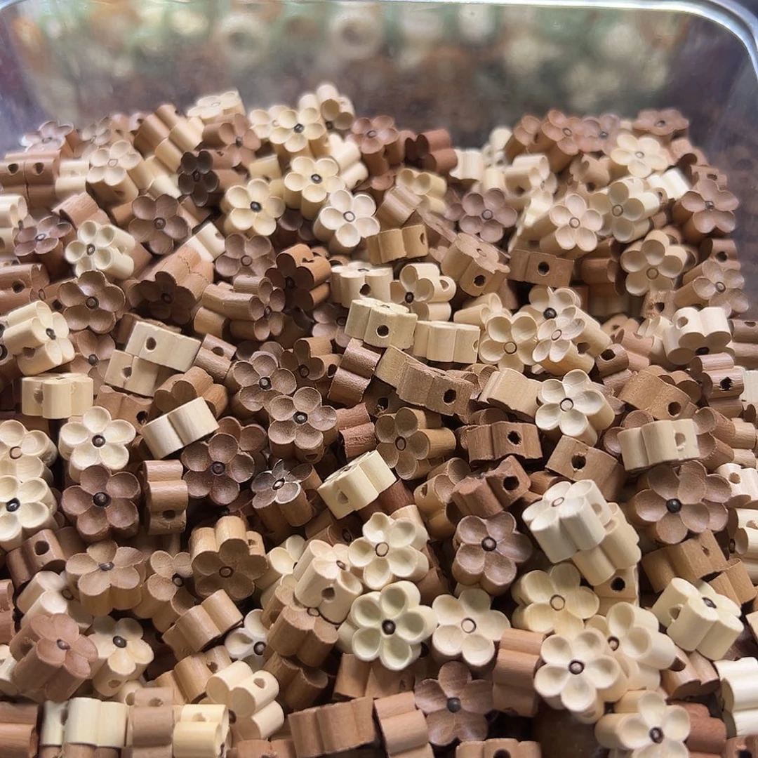 菩提根/象牙果吊坠卡12桃花10颗