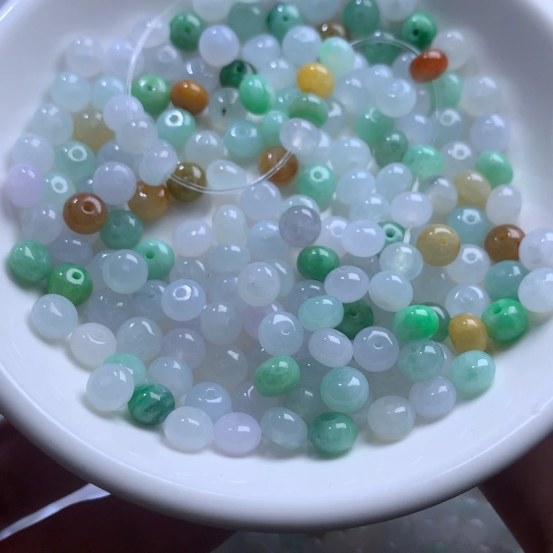 散珠翡翠多样性发货10颗卡6.4尺寸