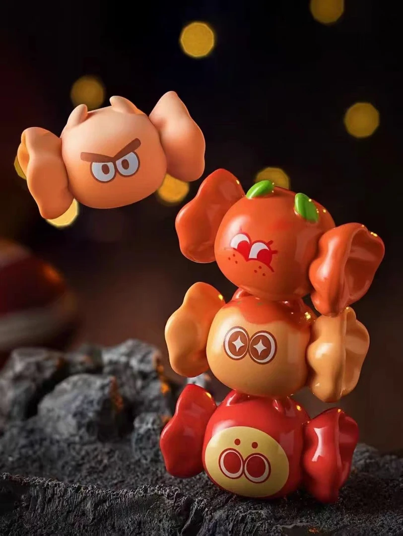 【代拆】XBX Candy怪味星卜糖系列萌粒盲盒潮玩摆件挂饰