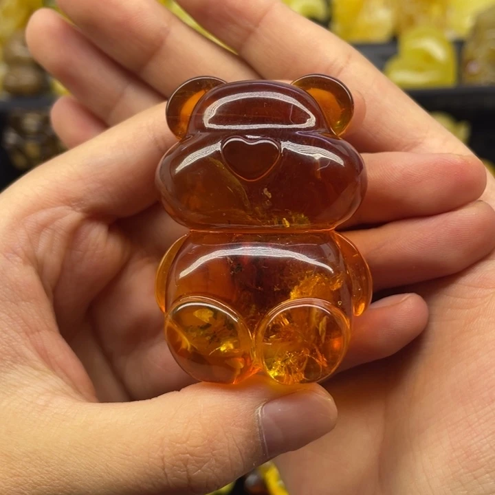 琥珀未镶嵌裸石天然琥珀蜜蜡