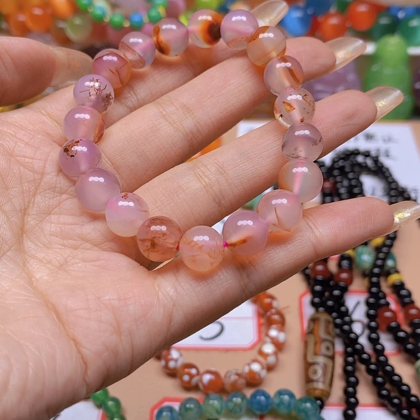 【闪购商品】玛瑙/玉髓玉牌未镶嵌珍**茶