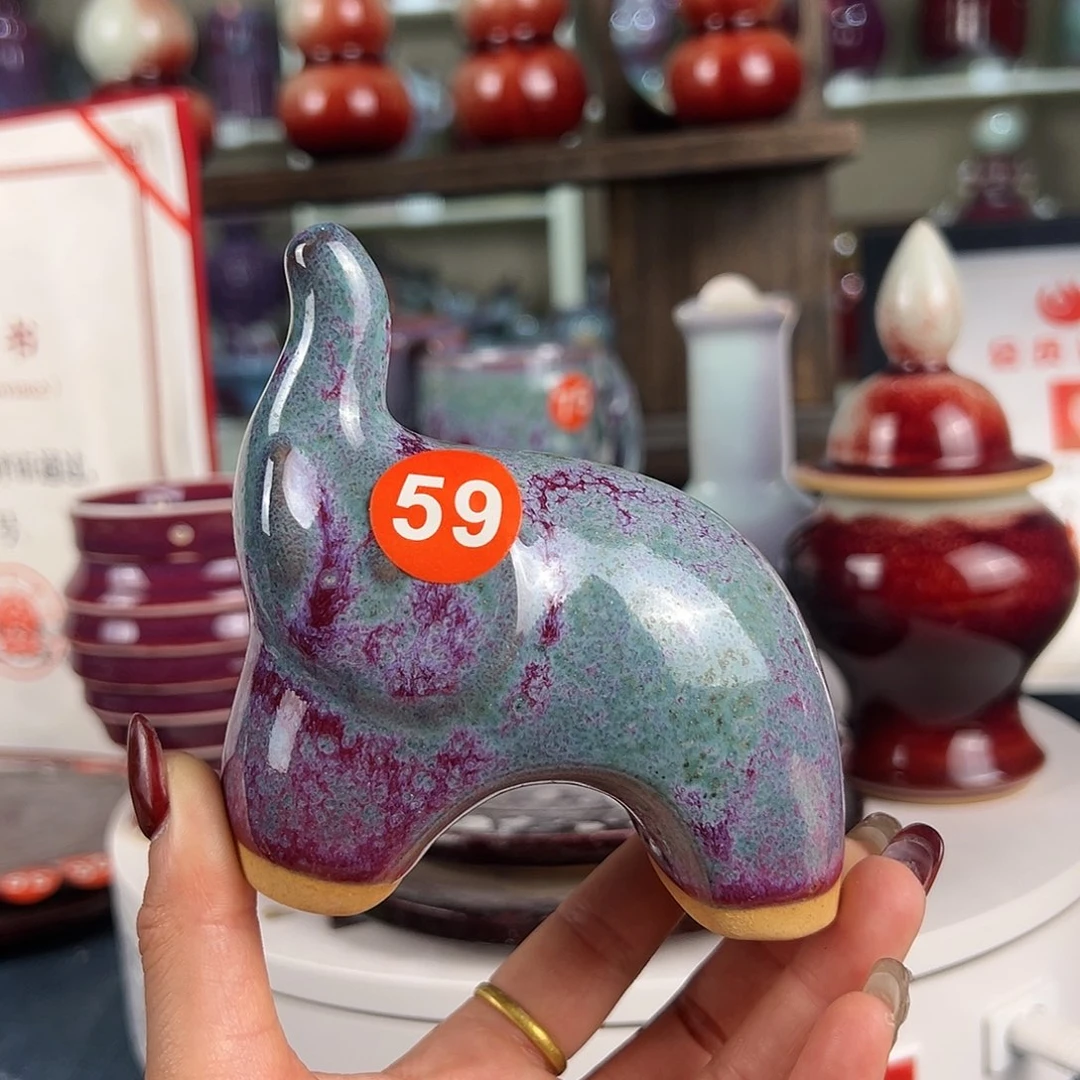 摆件郑家钧窑摆件