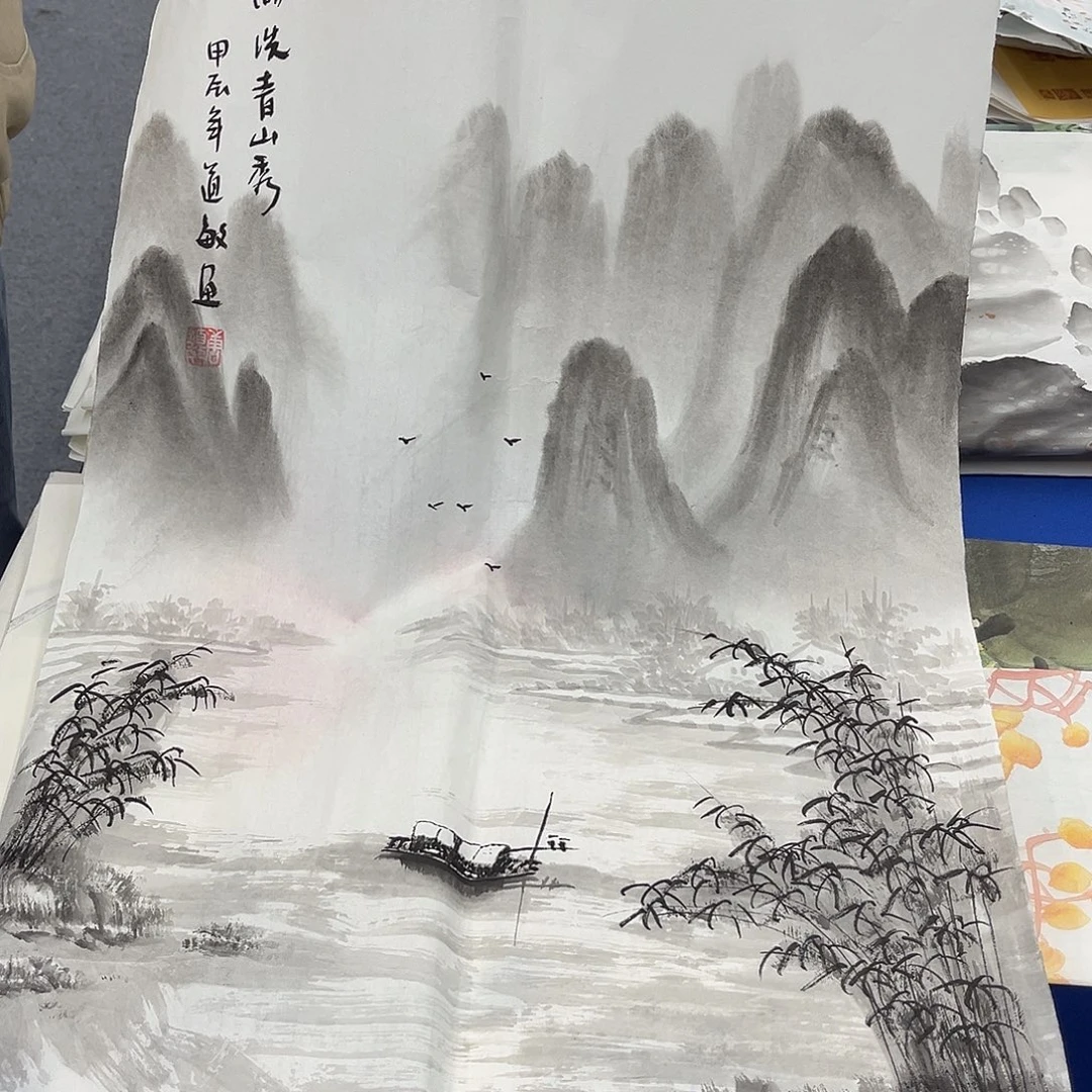 国画纯手绘作品欣赏