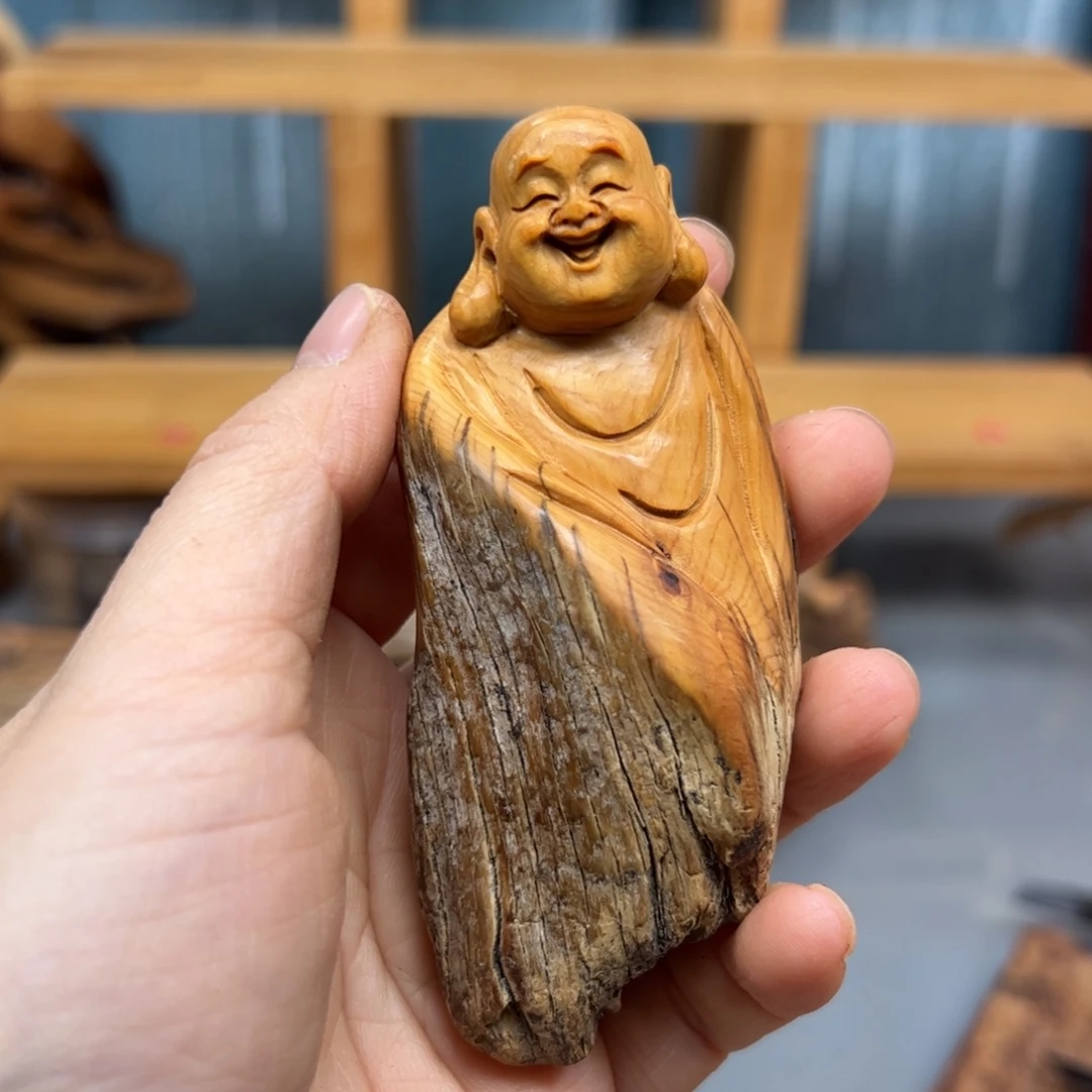 柏木崖柏木摆件手把件，83