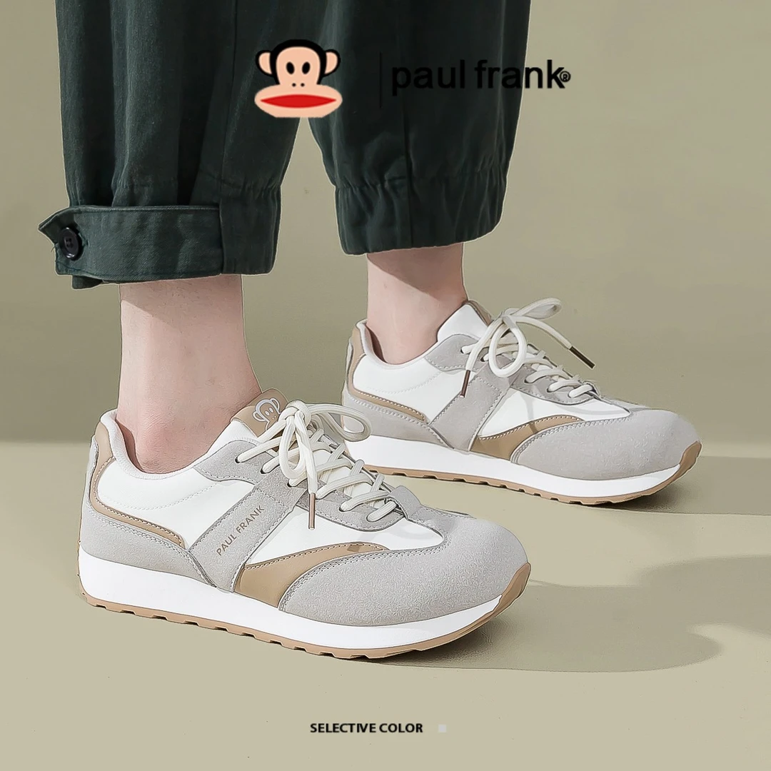 大嘴猴女鞋春季德训鞋校园德训鞋2025学生潮鞋休闲小白鞋平底软鞋