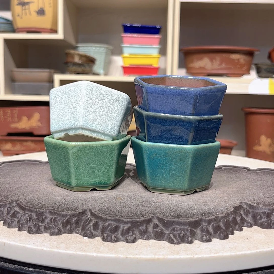 紫砂花盆瑕疵4.5-7.5-5。。。