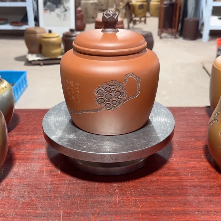 紫砂茶叶罐。。。。。。。。。。。