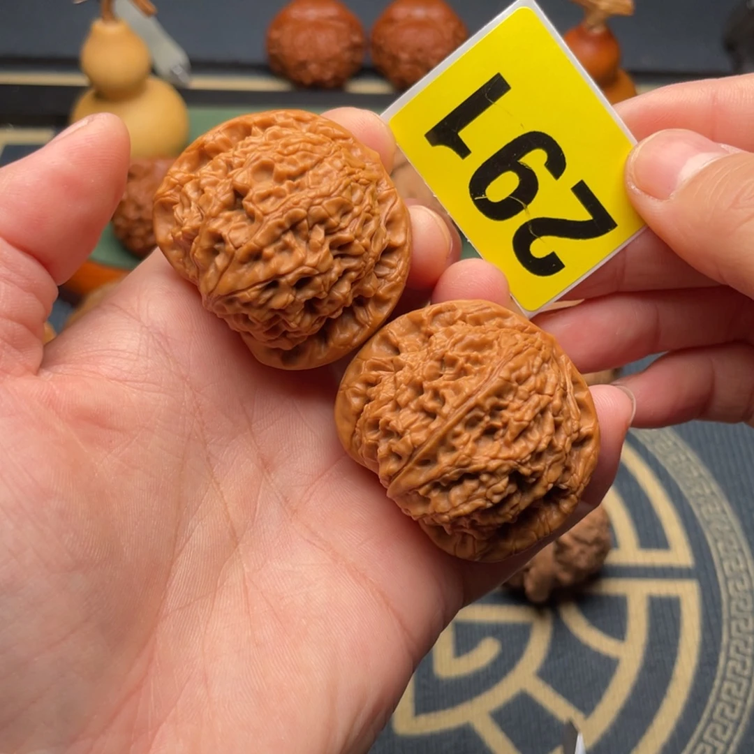 文玩核桃把件42水龙纹的291号