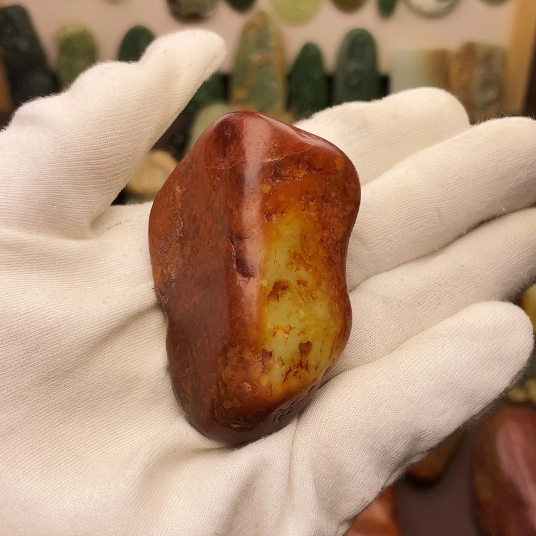 岫岩河磨玉（透闪石质玉）未镶嵌颈饰