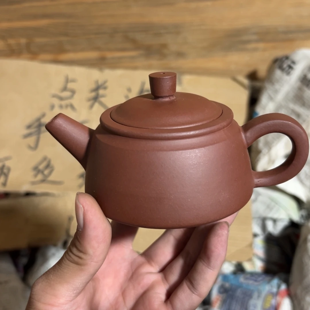 茶壶紫砂老厂紫砂壶一件！
