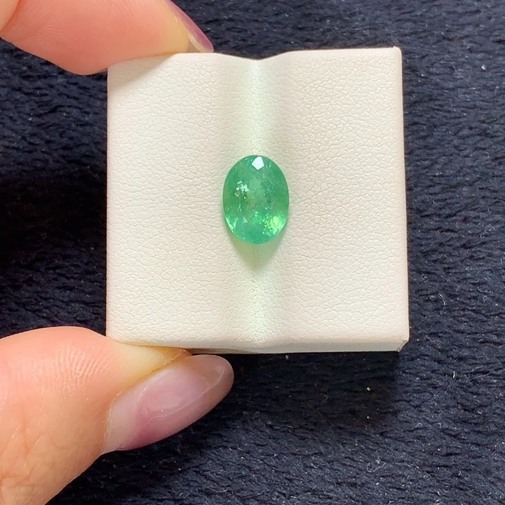 帕拉依巴碧玺珠宝半成品未镶嵌霓虹绿 2.76c t