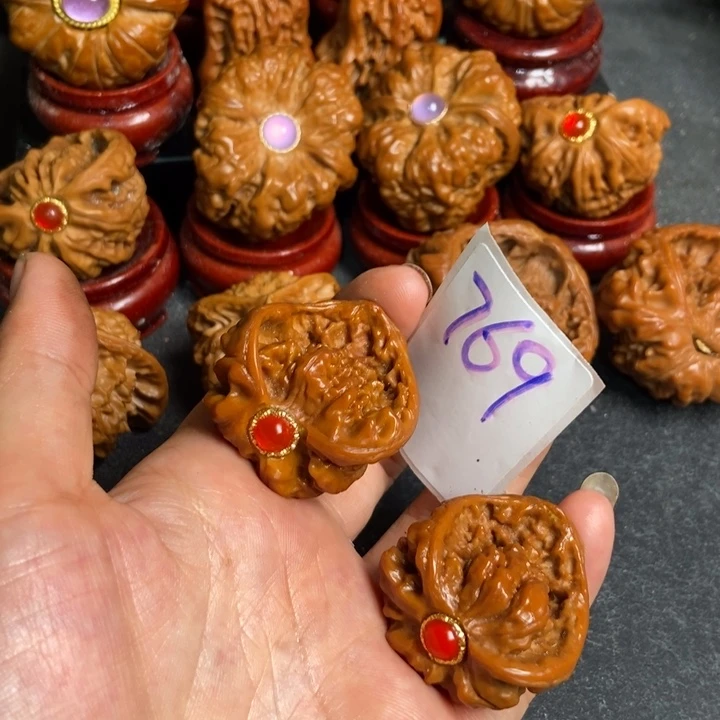 把件文玩核桃蛇769