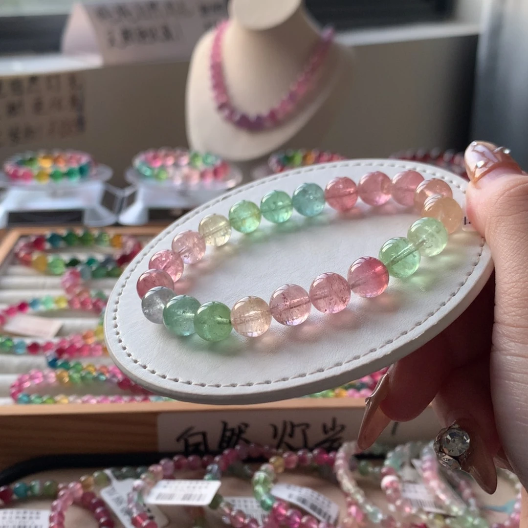 未镶嵌手链碧玺碧玺