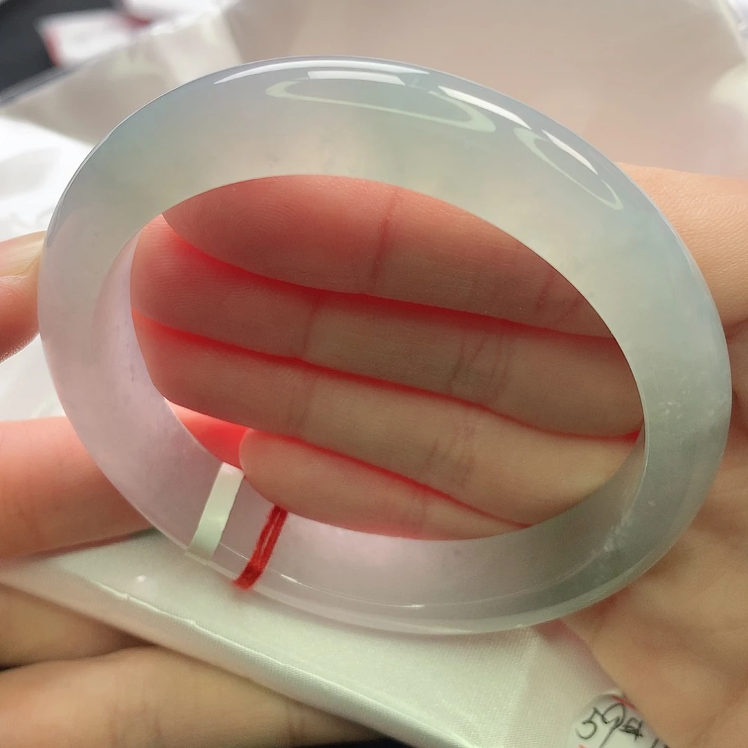 翡翠未镶嵌手镯缅甸5859