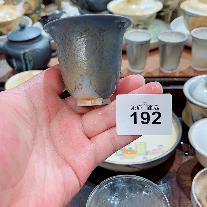 沁庐柴窑古法柴烧全手工茶具