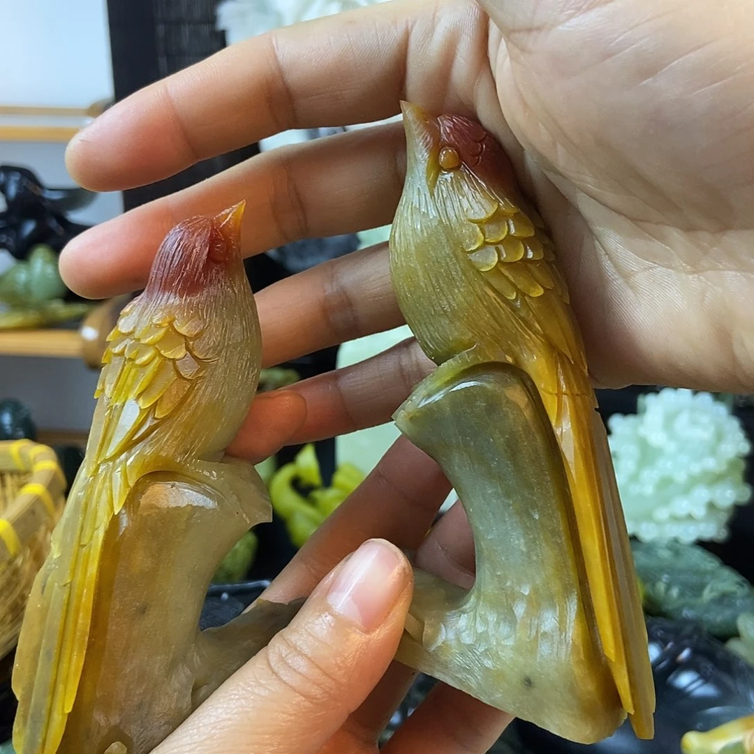 L***Z蛇纹石玉合金手把