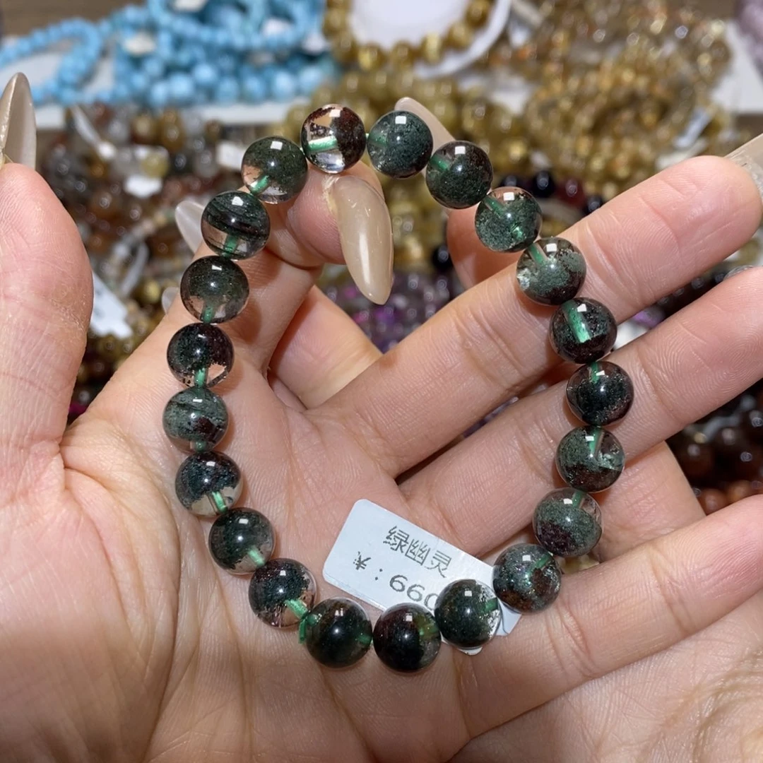 水晶手链未镶嵌我