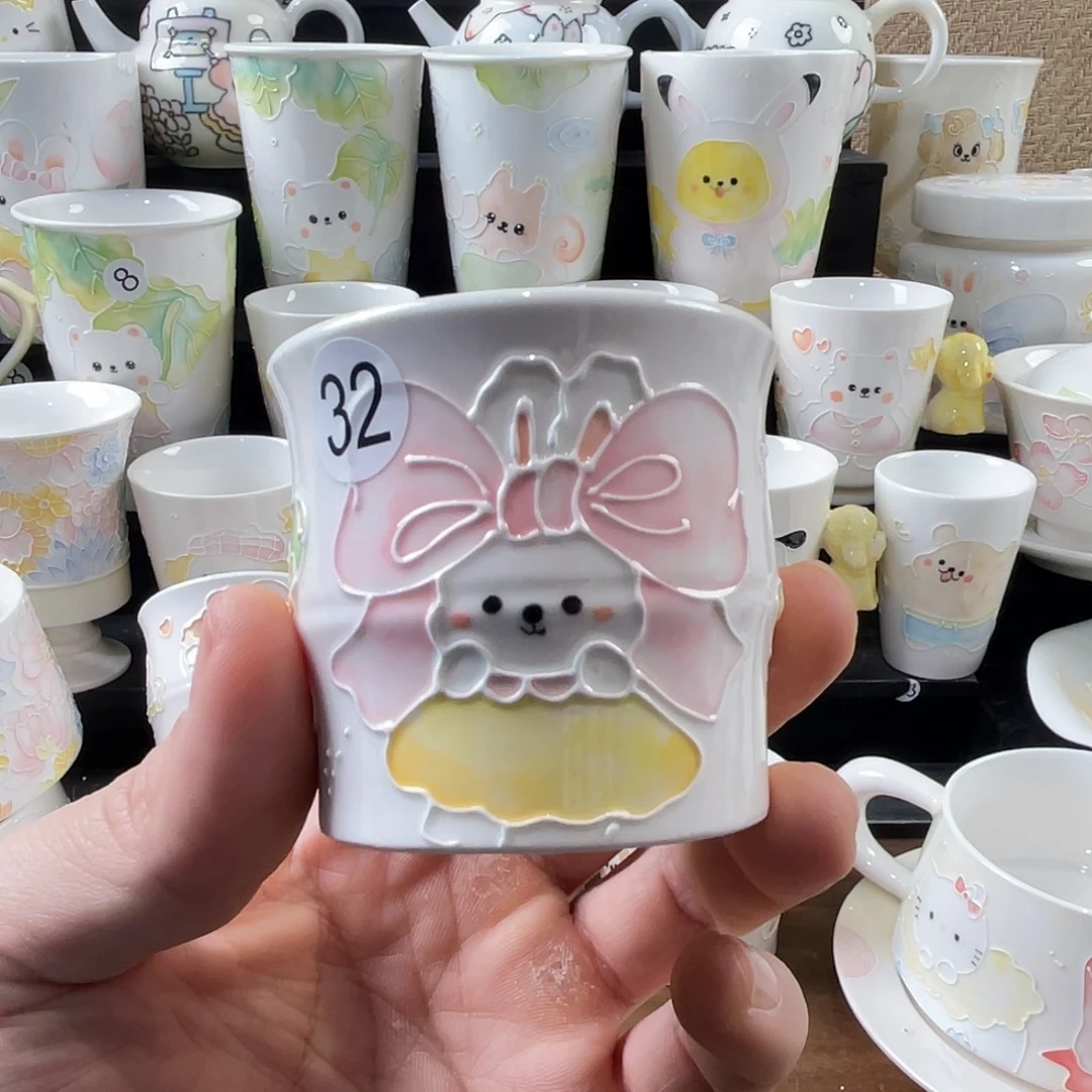 *****漫甜手工陶瓷杯杯32
