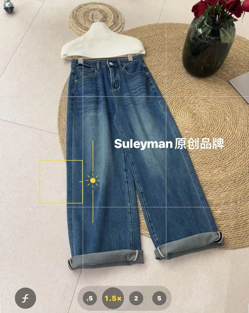 青木子Suleyman【贵裤】2025新款春季牛仔裤